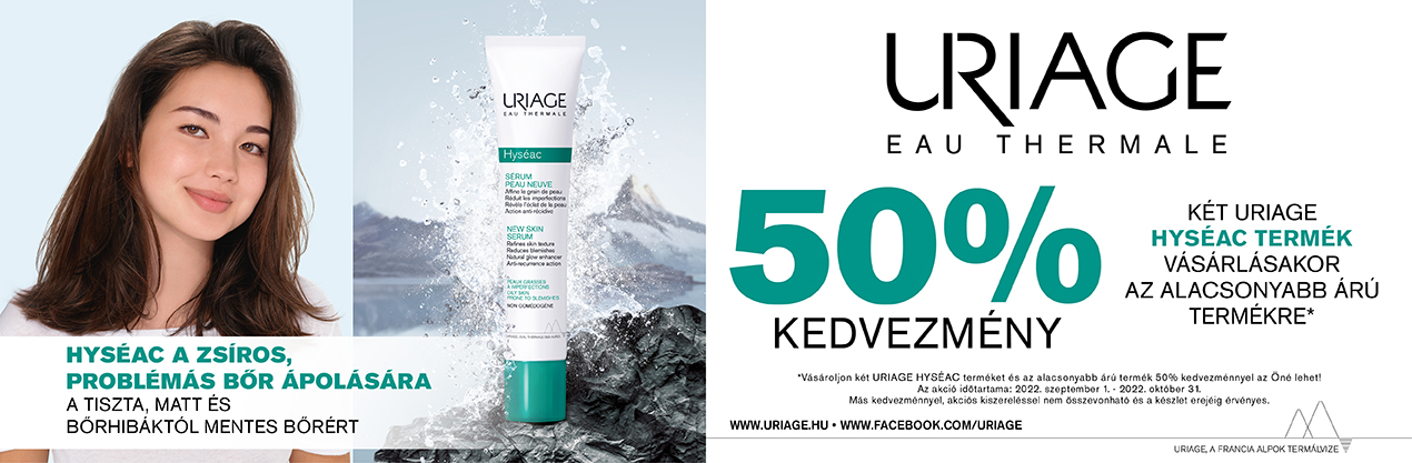 Uriage Hyséac 50% őszi akció